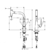 Змішувач для кухні Hansgrohe Тalis Select S (72822000)