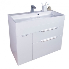 Тумба Fancy Marble Bermuda 2 з умивальником Ashley (Bermuda +2809101)