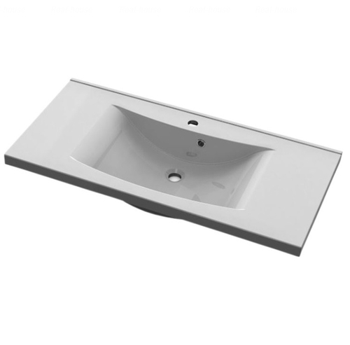 Тумба Fancy Marble Borneo 1000 з раковиною Lucia (Borneo + 1310101) біла глянець біла глянець