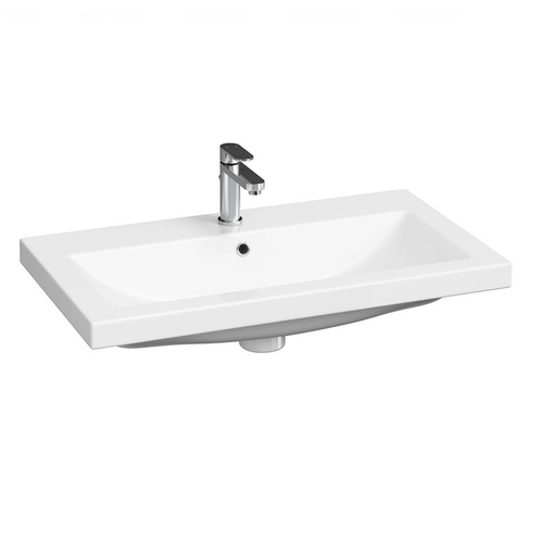 Тумба Мойдодир CITY White-80 з умивальником Cersanit Como