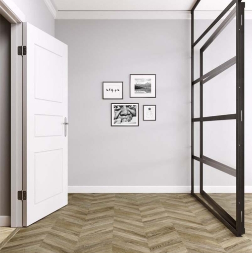Ламинат Faus Masterpieces Classic Chevron Um (S176959)-глубокий матовый