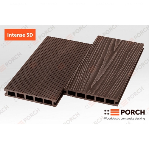 Террасная доска Porch Intense Coffee 3D 3000\4000 х150х24 мм