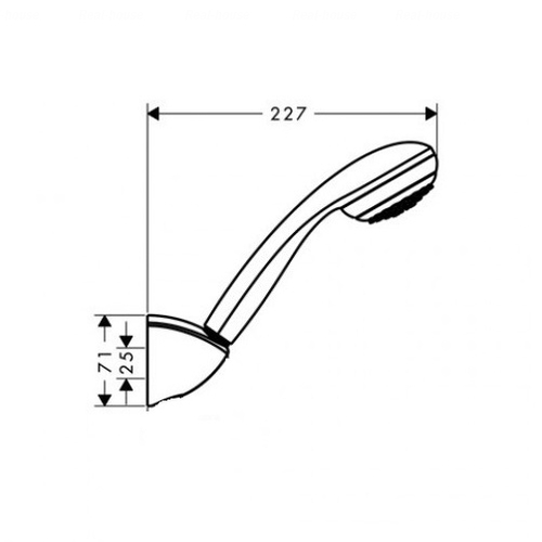 Душовий набір Hansgrohe Crometta (27577000)