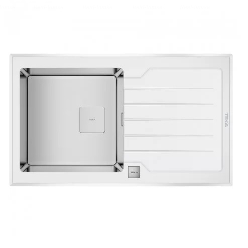 Кухонная мойка Teka Diamond 1B 1D 86 WH (115100012)