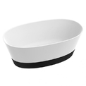 Ванна Marmorin Duo II 1550 White Panel Black Panel