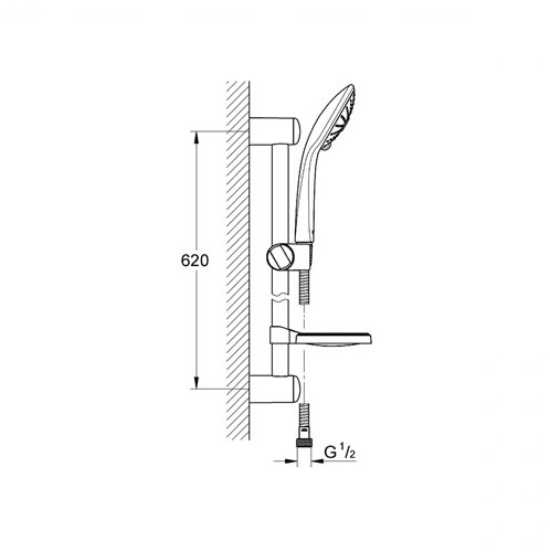 Душовий гарнітур Grohe Euphoria Massage 27231001