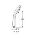 Ручной душ Grohe Euphoria Mono 110 1jet EcoJoy EcoJoy
