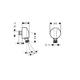 Шланговое подсоединение Hansgrohe Fixfit (27505000)