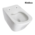 Унітаз підвісний Roca Gap Rimless Clean Rim, сидіння soft close без сидіння