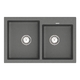 Кухонная мойка Vankor Orman OMP 05.80 Gray Gray