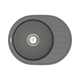 Кухонная мойка Vankor Lira LMO 02.57 Gray Gray
