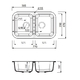 Мойка Marmorin Ignis 770 (P_Z_038_20_0770)