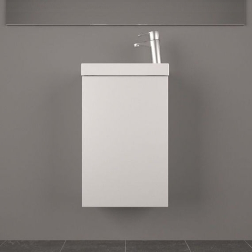 Тумба з раковиною Fancy Marble Java 50 (ШН 500 + 1805101) сірий матовий сірий матовий