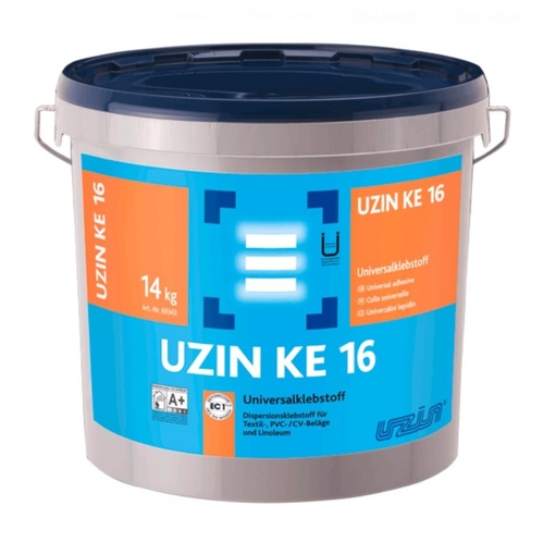 Клей для ПВХ покрытий Uzin KE 16 6 кг 6 кг