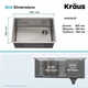Кухонная мойка Kraus Precision KHU110-27