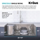 Кухонная мойка Kraus Kore KWF410-30