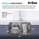 Кухонная мойка Kraus Kore KWU111-23