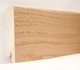 Плинтус деревянный шпонированный Ключук Модерн 2400х80х18 мм Ясень натуральный Ясень натуральный