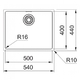 Кухонная мойка Franke Maris MRX 110-50 (122.0598.741)