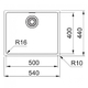 Кухонная мойка Franke Maris MRX 210-50 (127.0598.747)