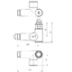 Mario кран угловой под ТЭН G1/2"