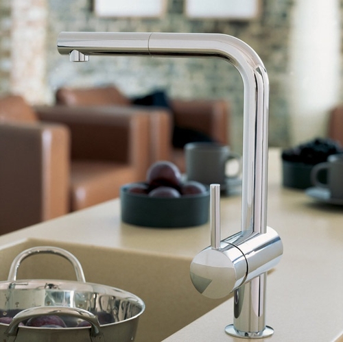 Змішувач для кухні Grohe Minta 32168 сталь сталь