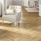 Ламинат Faus Masterpieces Дуб Natural Chevron (S173101)