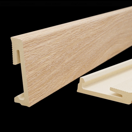 Плинтус Salag Alpha 2200х60х15.3 мм Noble oak Noble oak