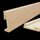 Плинтус Salag Alpha 2200х60х15.3 мм Noble oak Noble oak