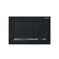 Кнопка змиву Geberit Omega 30 чорний/ хром глянець/ чорний чорний/ хром глянець/ чорний