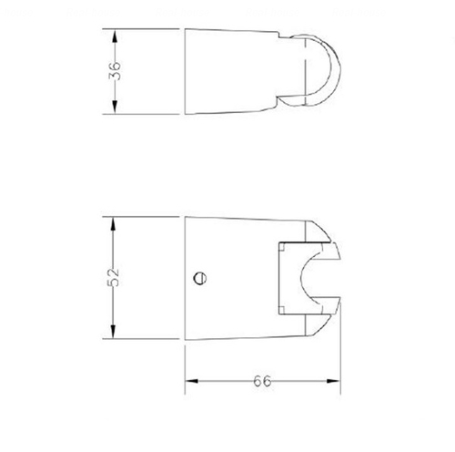 Держатель для душа Genebre Oval 10006845