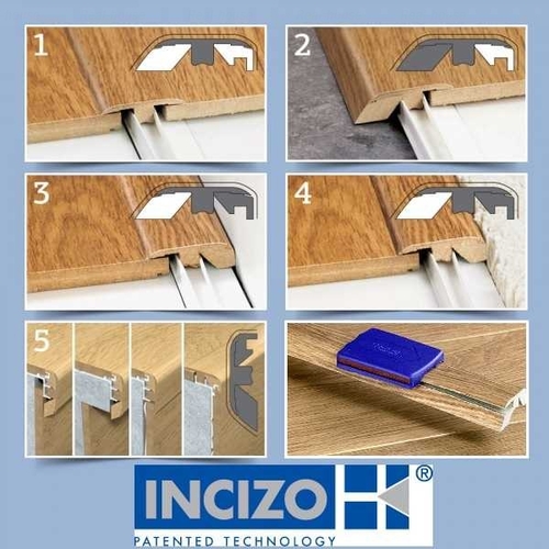 Профіль 5в1 для вінілу Quick Step Incizo Livyn 2000x45x8