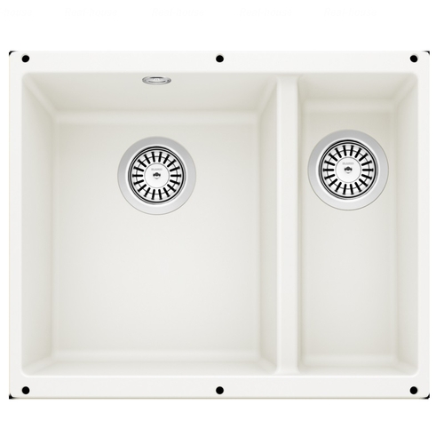 Кухонная мойка подстольная Blanco Rotan 340/160-U белый белый