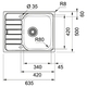 Кухонная мойка Franke Spark SKL 611-63 101.0598.808