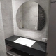 Дзеркало з підсвічуванням Fancy Marble MC-Saona 750х675 мм 750х675 мм