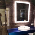 Дзеркало з підсвічуванням Fancy Marble MC-Simi 750х800 мм 650х800 мм