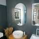 Зеркало с подсветкой Fancy Marble MC-Sky 900х540 мм 900х540 мм