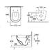 Унитаз подвесной Villeroy&Boch Subway 66001001