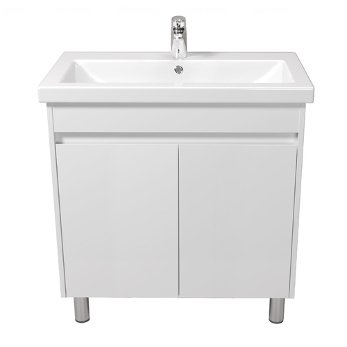 Тумба Мойдодир CITY White-80 з умивальником Cersanit Como