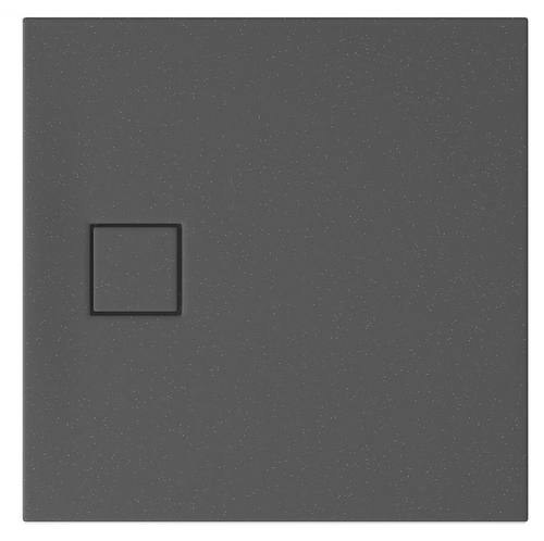 СЕТ Душевой поддон Cersanit Tako Slim 90 + сифон СЕТ B455, серый матовый СЕТ B455, серый матовый