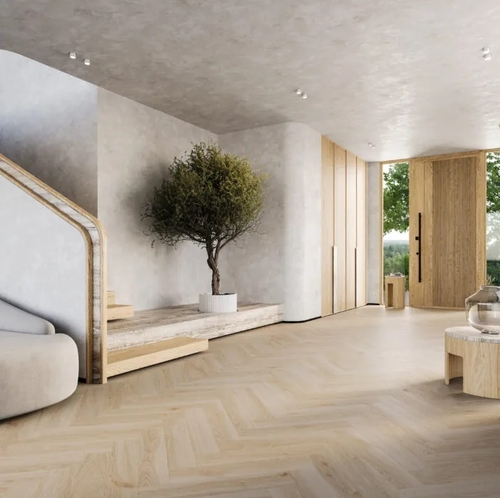 Вінілова плитка Barlinek Next Step HB Idea Дуб Tea 5+1 мм, DP5000048