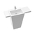 Умивальник Marmorin Tebe 550 (P_S_082_11_0550 ) полички 200 мм