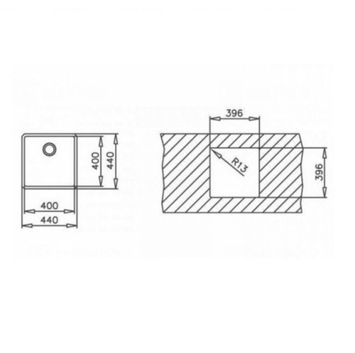 Кухонна мийка Teka Top Be Linea RS15 40.40 (115000007)