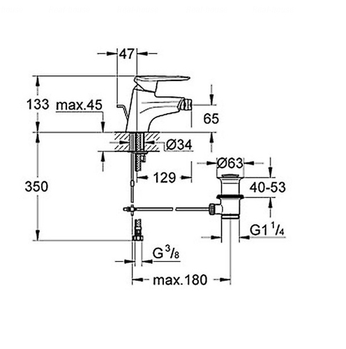 Змішувач для біде Grohe Touch 32265000