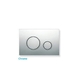 Кнопка смыва Koller Pool Twin Chrome  Chrome 