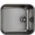 Кухонная мойка Smeg Cortina UM45 состаренное серебро