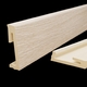 Плинтус Salag Alpha 2200х60х15.3 мм Unique oak Unique oak