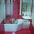 Штора для ванны Ravak VS2 105, профиль сатин витраж Transparent
