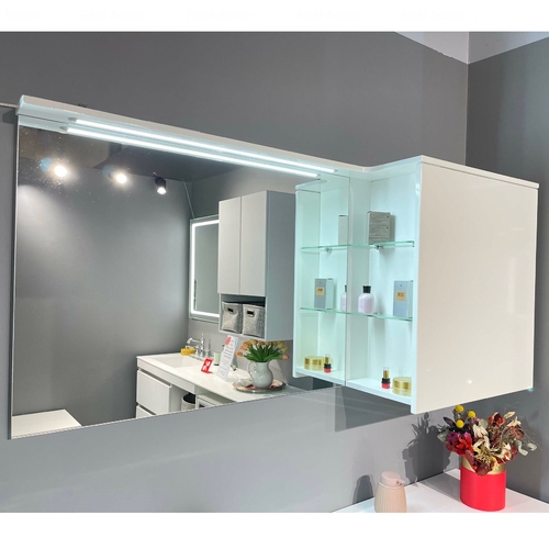 Дзеркальна шафка Fancy Marble Vivara 1500 L/R дзеркальна лівий лівий