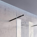 Держатель душевой стенки Ravak W Set Wall/Corner 80/90/100 W SET-90 хром W SET-80 черный